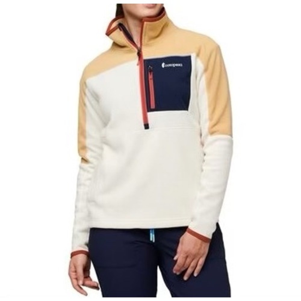 Cotopaxi Sweatshirt Women's M Abrazo Color Block Half Zip Fleece Pullover